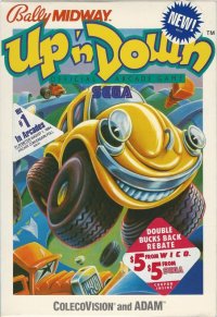 Up 'n Down Colecovision US box art